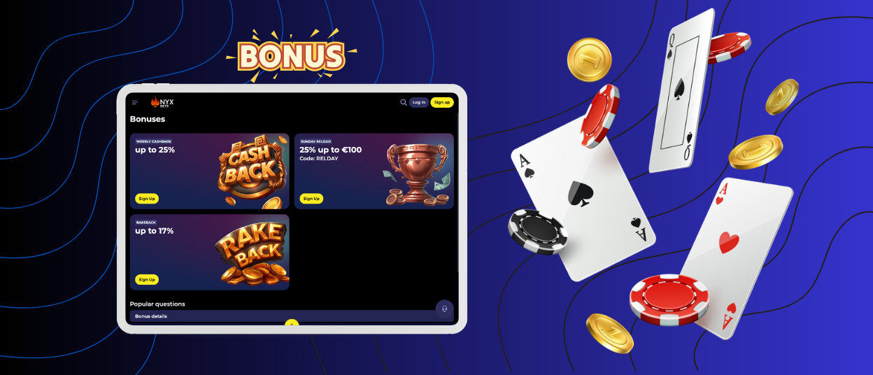 Nyxbets-Bonus